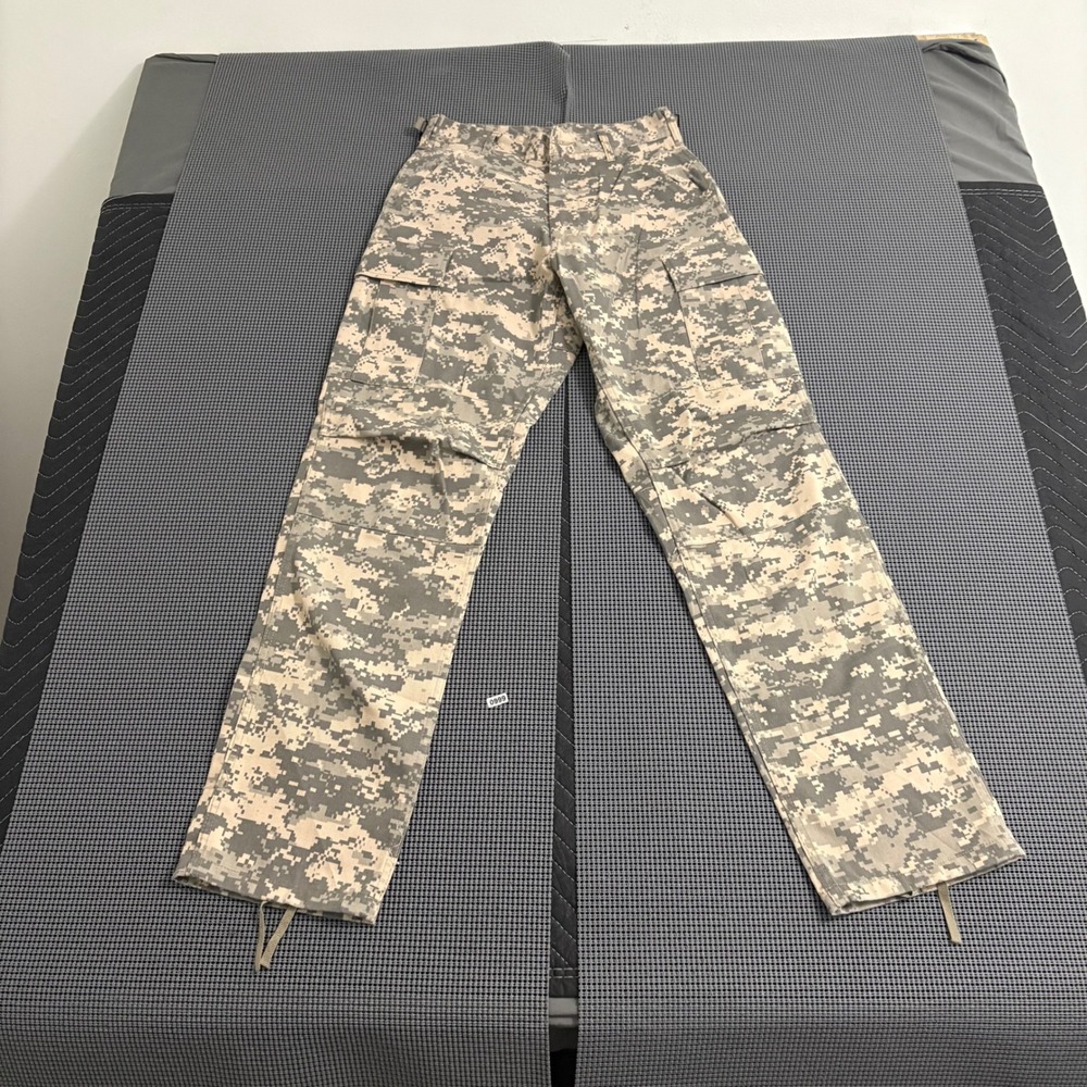 Rothco BDU Digital Camo Cargo Pants ACU Military Tactical XS Regular 0999